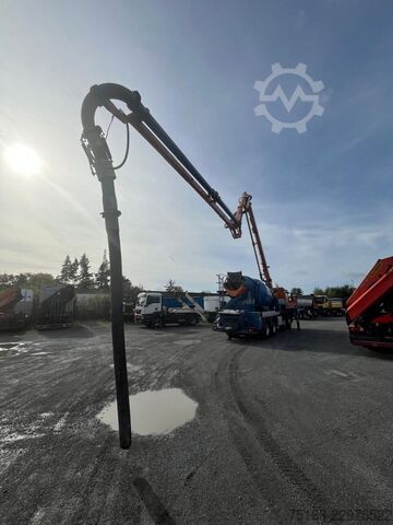 Concrete pump truck MERCEDES-BENZ Arocs 3240 B 8x4 Pumi Schwing Vector deutsch top