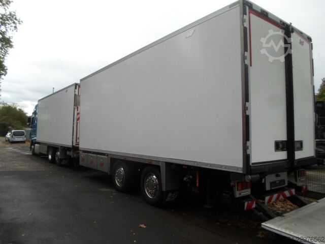 Refrigerated truck DAF XF 410/ 6x2/ Anhänger / Tiefkühler