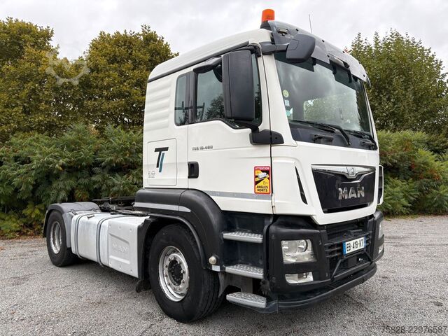 Standard tractor unit MAN TGS 18.480 / Retarder/ Kipphydraulik / 476330 Km