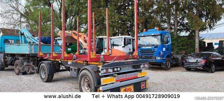 Holztransport Anhänger MHS po 20