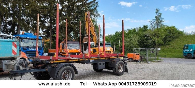 Holztransport Anhänger MHS po 20