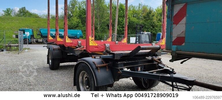 Holztransport Anhänger MHS po 20