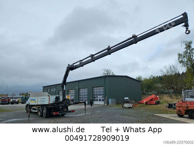 LKW mit Pritsche (offen) IVECO AT 260S42Y 7PS Kran+FUNK Hiab 166 E-4H EEV