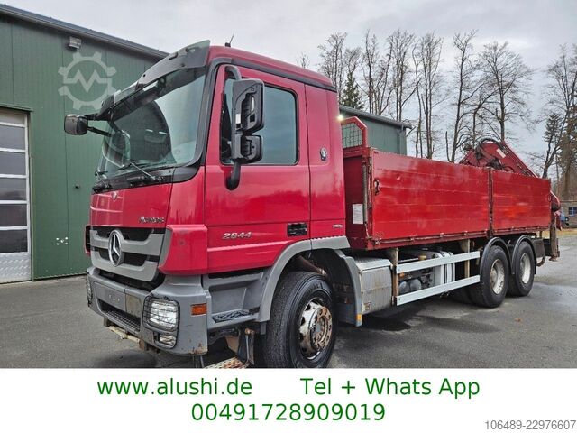 Autokran MERCEDES-BENZ 2644 6x4 Kran Funk  Retarder