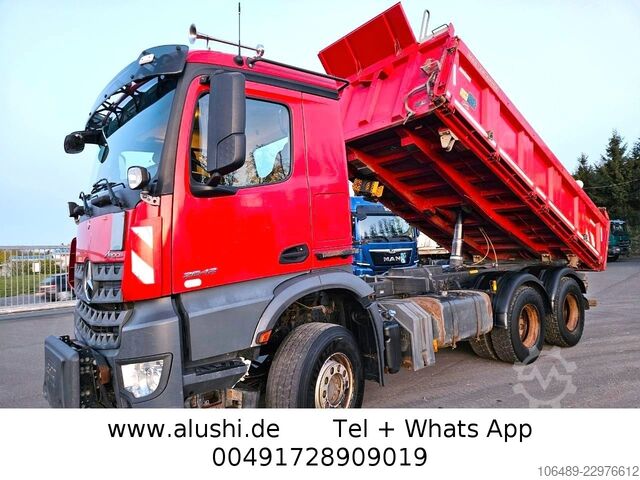 Dreiseitenkipper LKW MERCEDES-BENZ 2642 6x4 Blatt/Blatt Meiller 3-Seiten Kipper