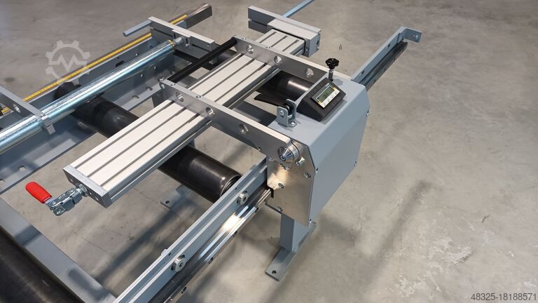 Manueller Messanschlag, digitale Anzeige MEBA Metall-Bandsägemaschinen GmbH Messanschlag MLD, digital