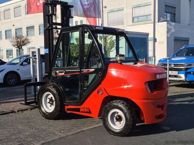 Rough terrain forklift truck Manitou MSI 35