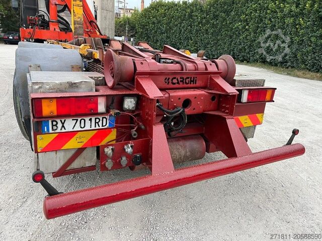 Roll-off tipper truck IVECO IVECO 260E43 EUROTECH USATO SCARRABILE CON GRU