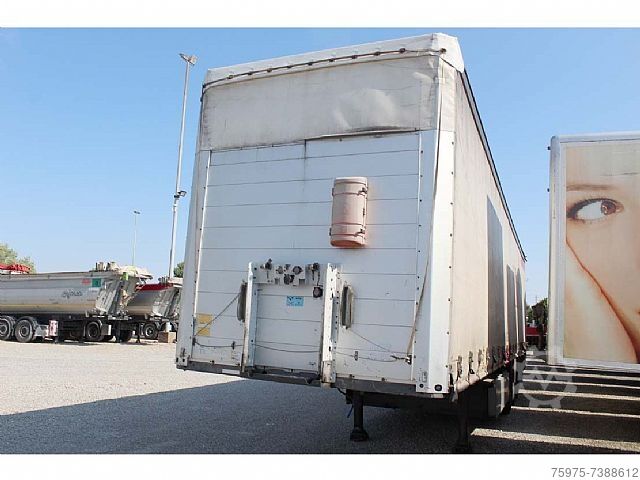 Flatbed + tarpaulin Schmitz Cargobull semirimorchi centinati francesi usati