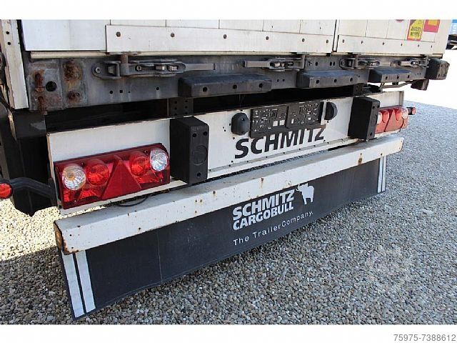Flatbed + tarpaulin Schmitz Cargobull semirimorchi centinati francesi usati