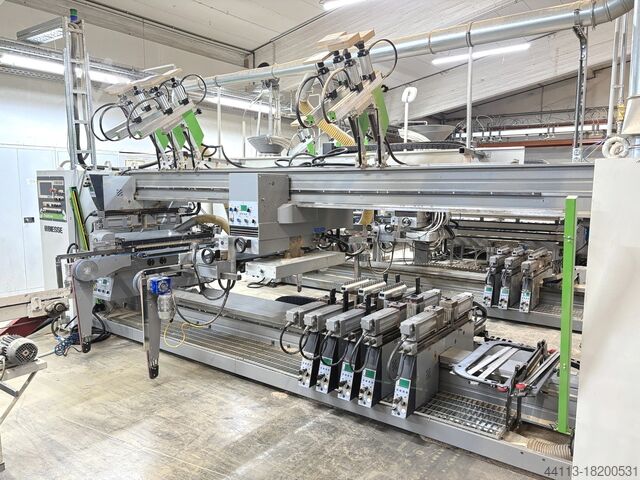 Automatic ELECTRONIC Drilling LINE CNC BIESSE Techno FDT + SDT
