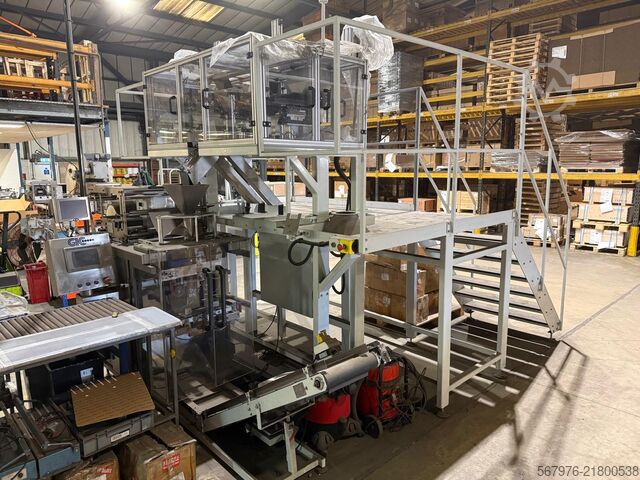 Packing Line Comcount / GIC BFWT Bowl Feeder and VFB2000 Bagger