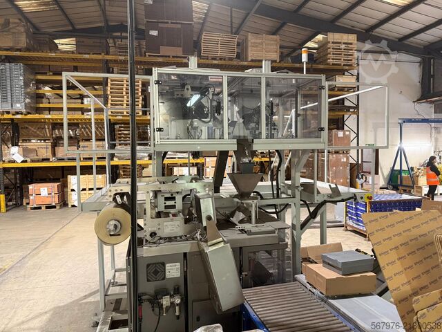 Packing Line Comcount / GIC BFWT Bowl Feeder and VFB2000 Bagger