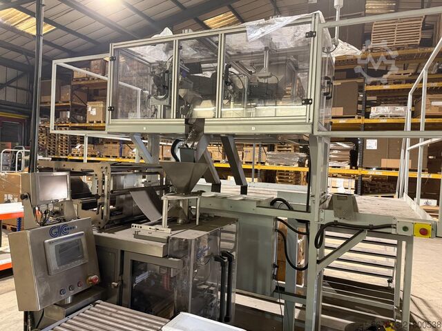 Packing Line Comcount / GIC BFWT Bowl Feeder and VFB2000 Bagger