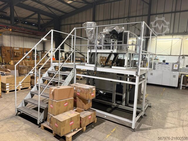 Packing Line Comcount / GIC BFWT Bowl Feeder and VFB2000 Bagger
