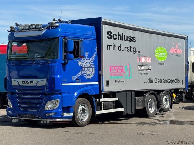 Flatbed truck with tarp DAF XF 530 / LBW / PTO / EURO 6 D