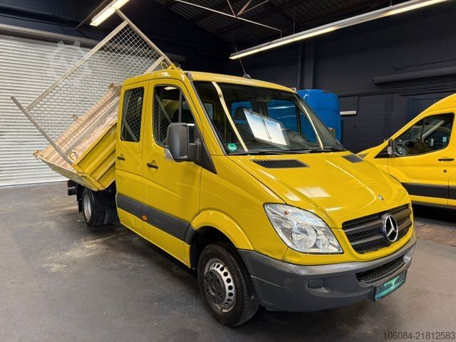 Transporter mit Kipper MERCEDES-BENZ Sprinter 516 DoKa Meiller 3 Seiten Kipper 1.Hand