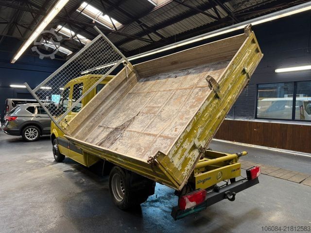Transporter mit Kipper MERCEDES-BENZ Sprinter 516 DoKa Meiller 3 Seiten Kipper 1.Hand