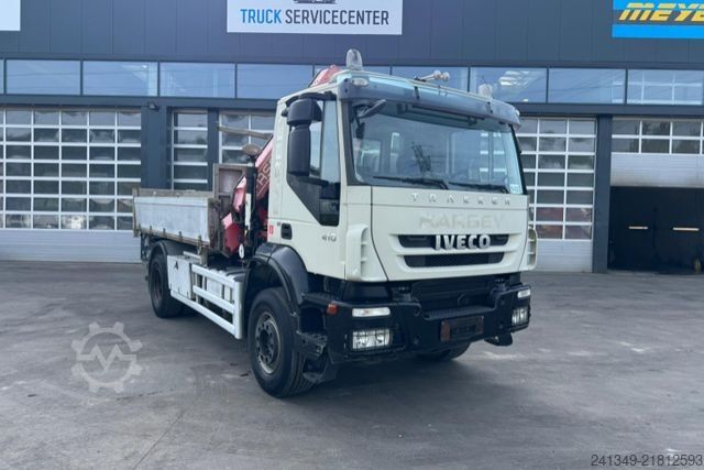 Kipper LKW IVECO Trakker 410 4x2 Fassi 175-3