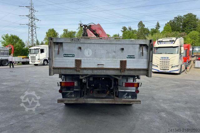 Kipper LKW IVECO Trakker 410 4x2 Fassi 175-3