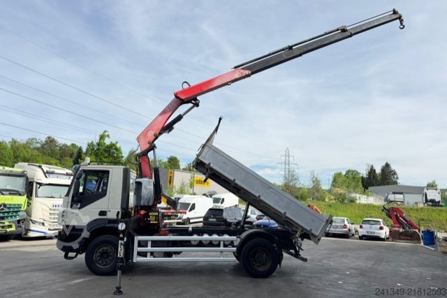 Kipper LKW IVECO Trakker 410 4x2 Fassi 175-3