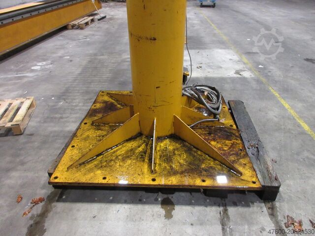 Column jib crane jib crane chain hoist Vetter Kran Drehkran Hallenkran 1000KG TS10 NL 1000Kg 1t L 5,2m Abus Kettenzug