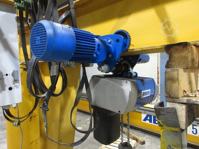 Column jib crane jib crane chain hoist Vetter Kran Drehkran Hallenkran 1000KG TS10 NL 1000Kg 1t L 5,2m Abus Kettenzug