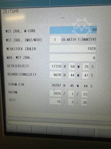 CNC turning and milling center Mori Seiki, DMG NLX 2500SY/700