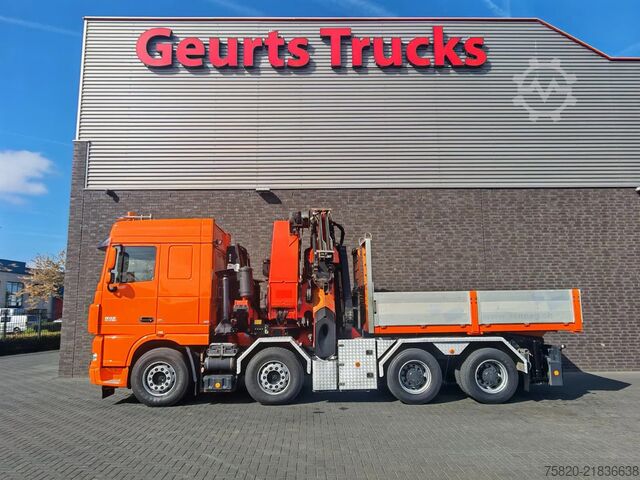 Kranwagen DAF XF 105.510 8X4+ PALFINGER PK 100002+PJ 170 KRAA...