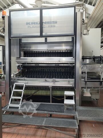 Flaschenabfüllanlage Kettner/Krones/Heuft/Cobert/SWC/NIKO Blitzpac A35 T1/K 671-069/Spectrum Inline IRProntomatic K090-A43/