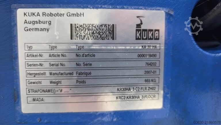 Industrieroboter KUKA KR 30  