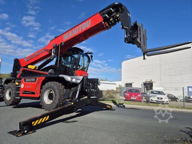 Telehandler rotating Manitou MRT 2660 radio drive
