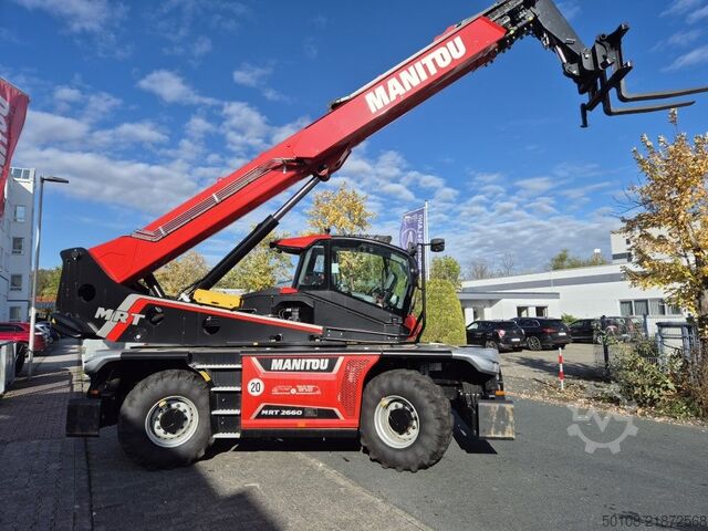 Telehandler rotating Manitou MRT 2660 radio drive