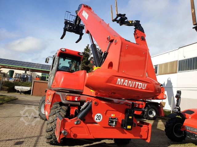 Telehandler rotating Manitou MRT 2470+ Privilege AC Klima