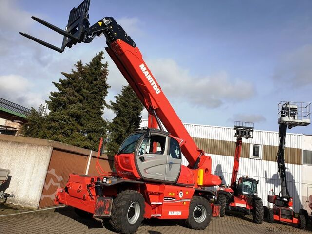 Telehandler rotating Manitou MRT 2470+ Privilege AC Klima