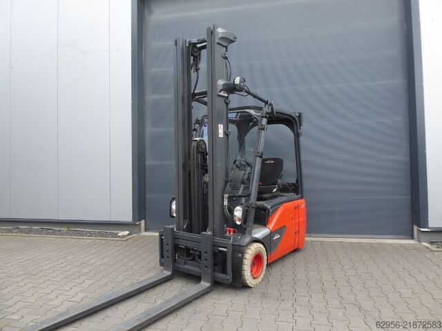Electric 3-wheel forklift Linde E18-02