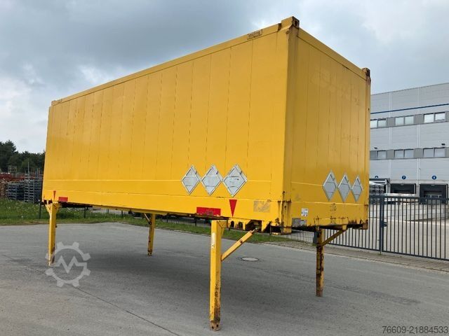 Swap body trailer KRONE Wechselbrücke Koffer