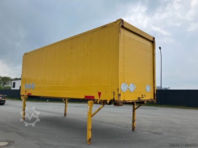 Swap body trailer KRONE Wechselbrücke Koffer