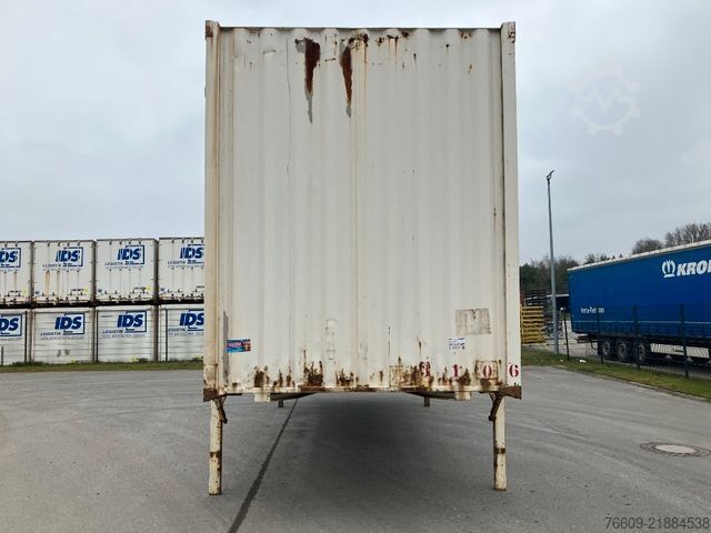 Swap body trailer KRONE Wechselbrücke Pritsche