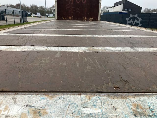 Swap body trailer KRONE Wechselbrücke Pritsche