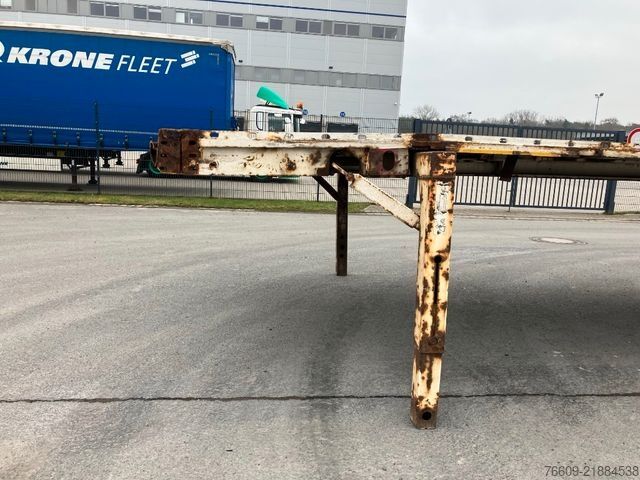 Swap body trailer KRONE Wechselbrücke Pritsche