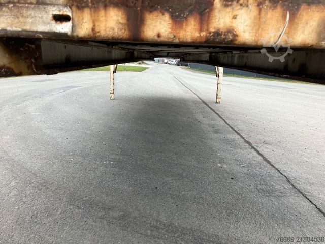 Swap body trailer KRONE Wechselbrücke Pritsche