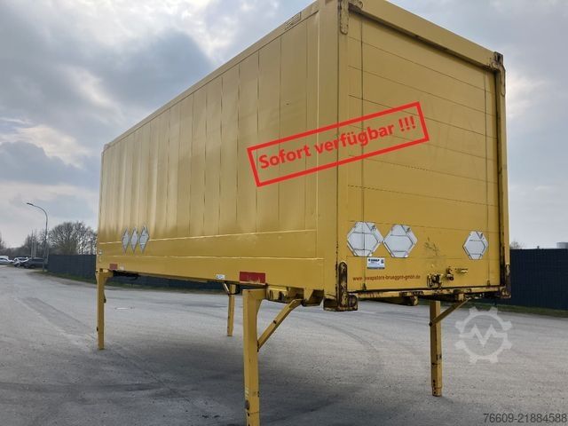 Swap body trailer KRONE Wechselbrücke Koffer