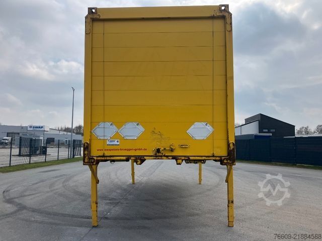 Swap body trailer KRONE Wechselbrücke Koffer