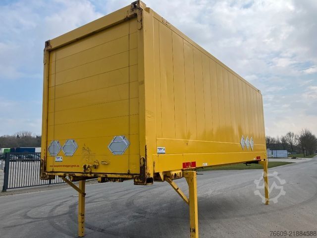 Swap body trailer KRONE Wechselbrücke Koffer