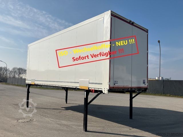 Swap body trailer KRONE Wechselbrücke Kühlaufbau