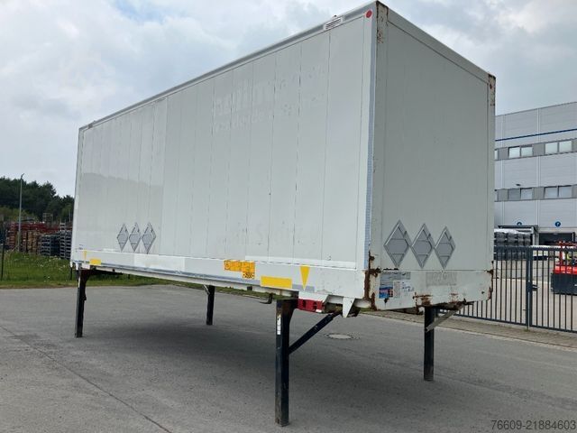 Swap body trailer KRONE Wechselbrücke Koffer
