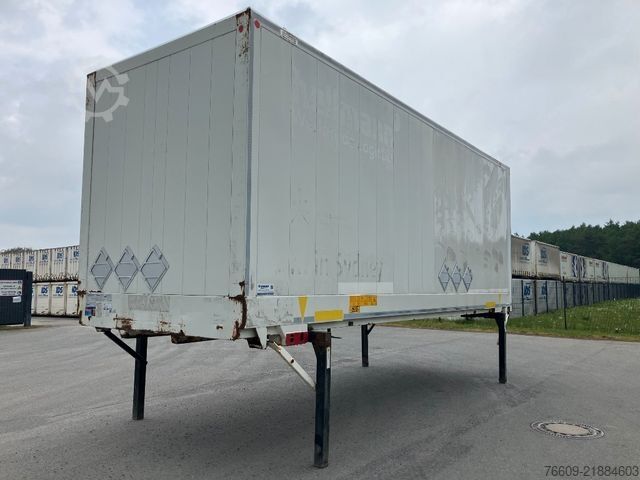 Swap body trailer KRONE Wechselbrücke Koffer