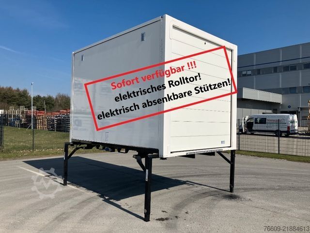 Swap body trailer KRONE Wechselbrücke Koffer