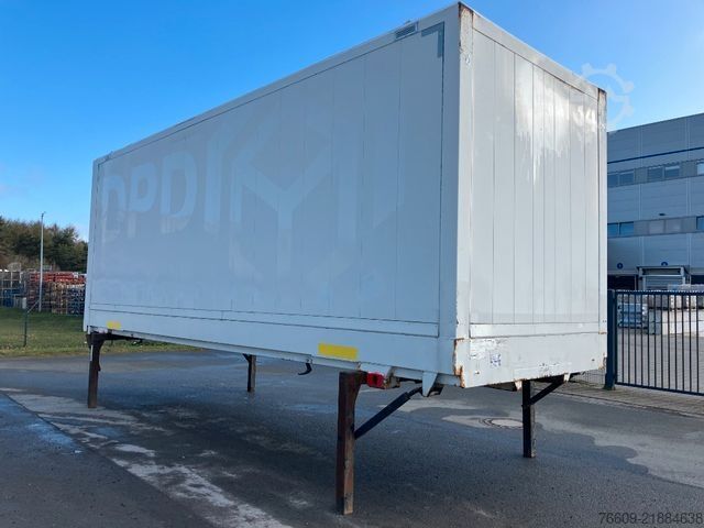 Swap body trailer KRONE Wechselbrücke Koffer